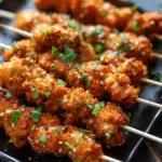 Bang Bang Chicken Skewers