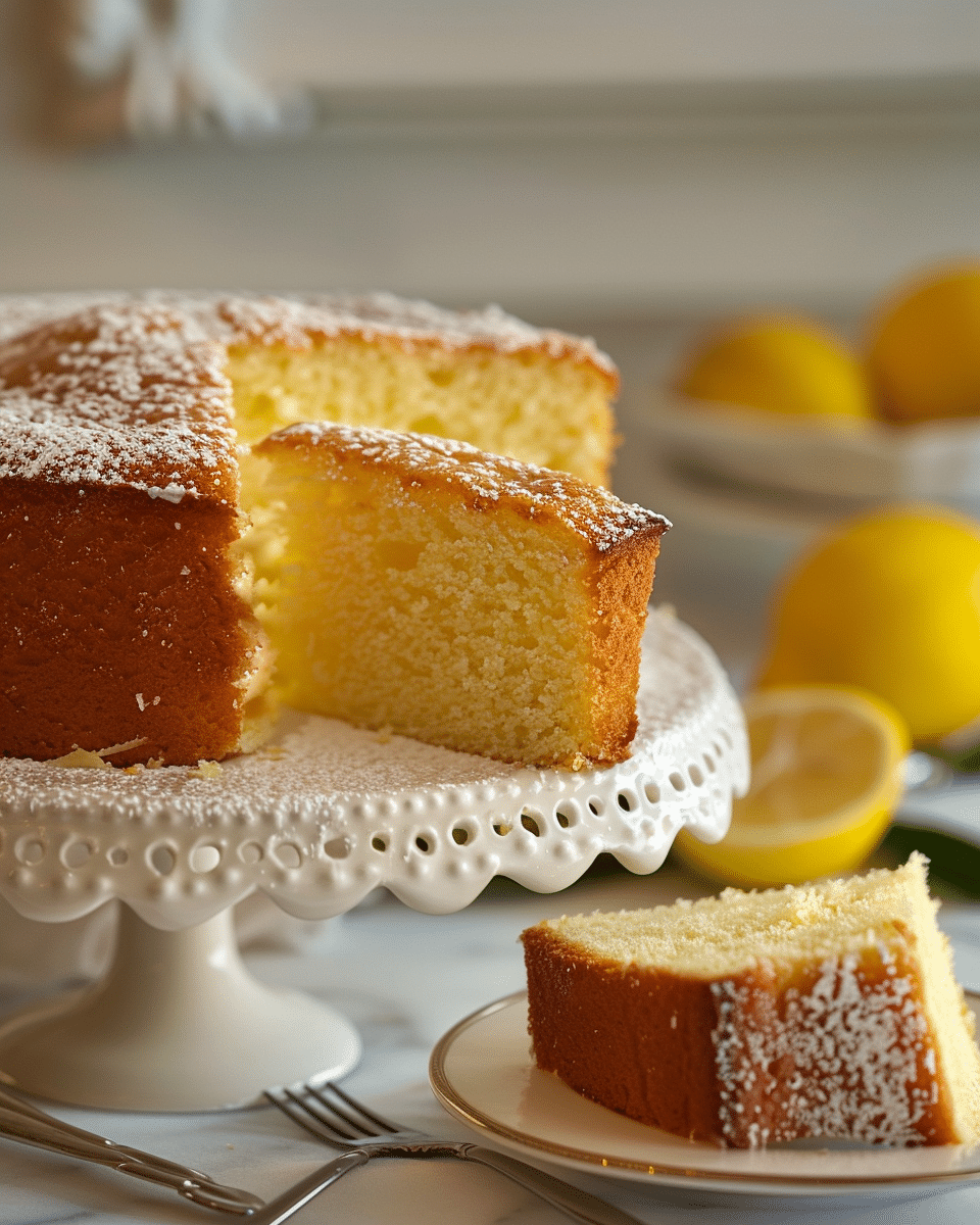 Lemon Cake Bars