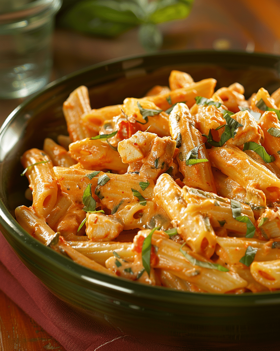 Pasta with Creamy Tomato Sauce