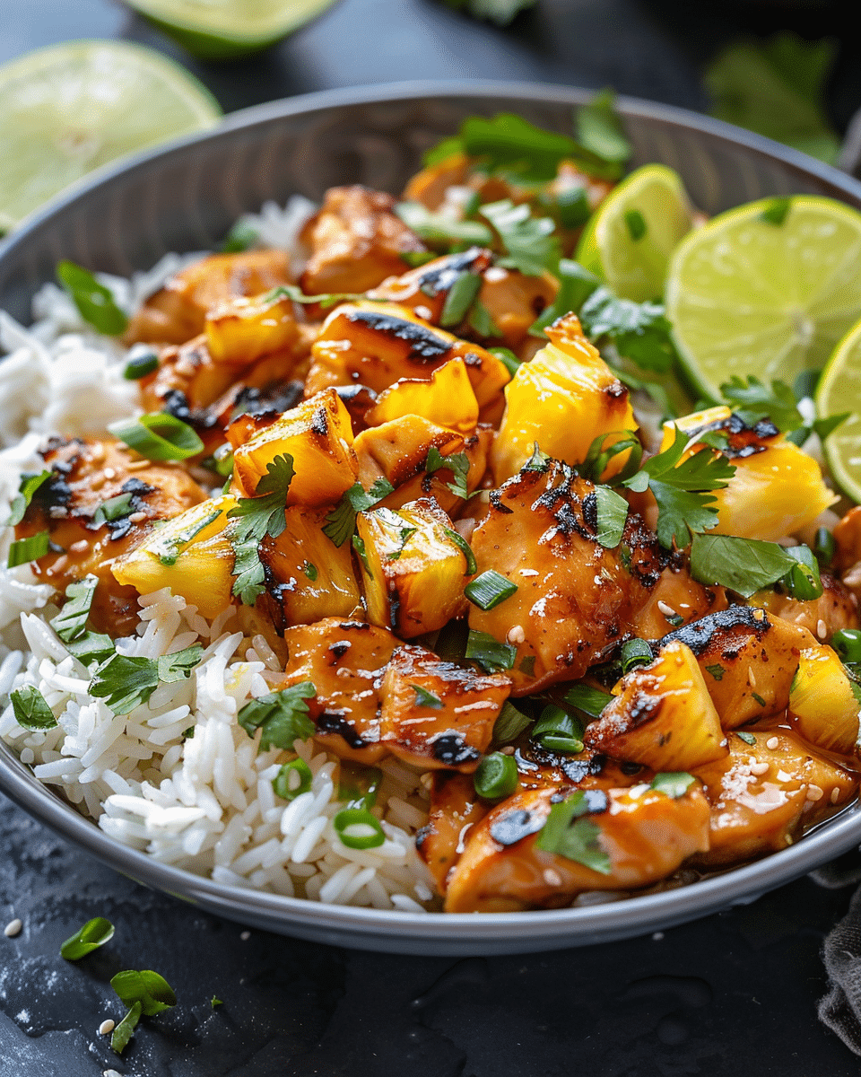 Pineapple Chicken and Rice