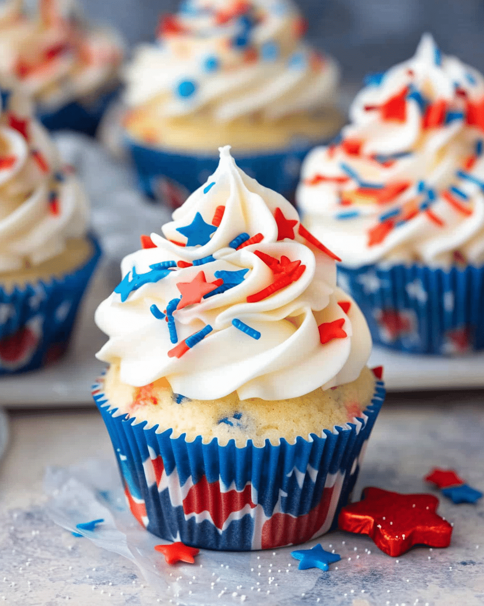4th of July Cupcakes