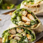 Chicken Caesar Salad Wraps