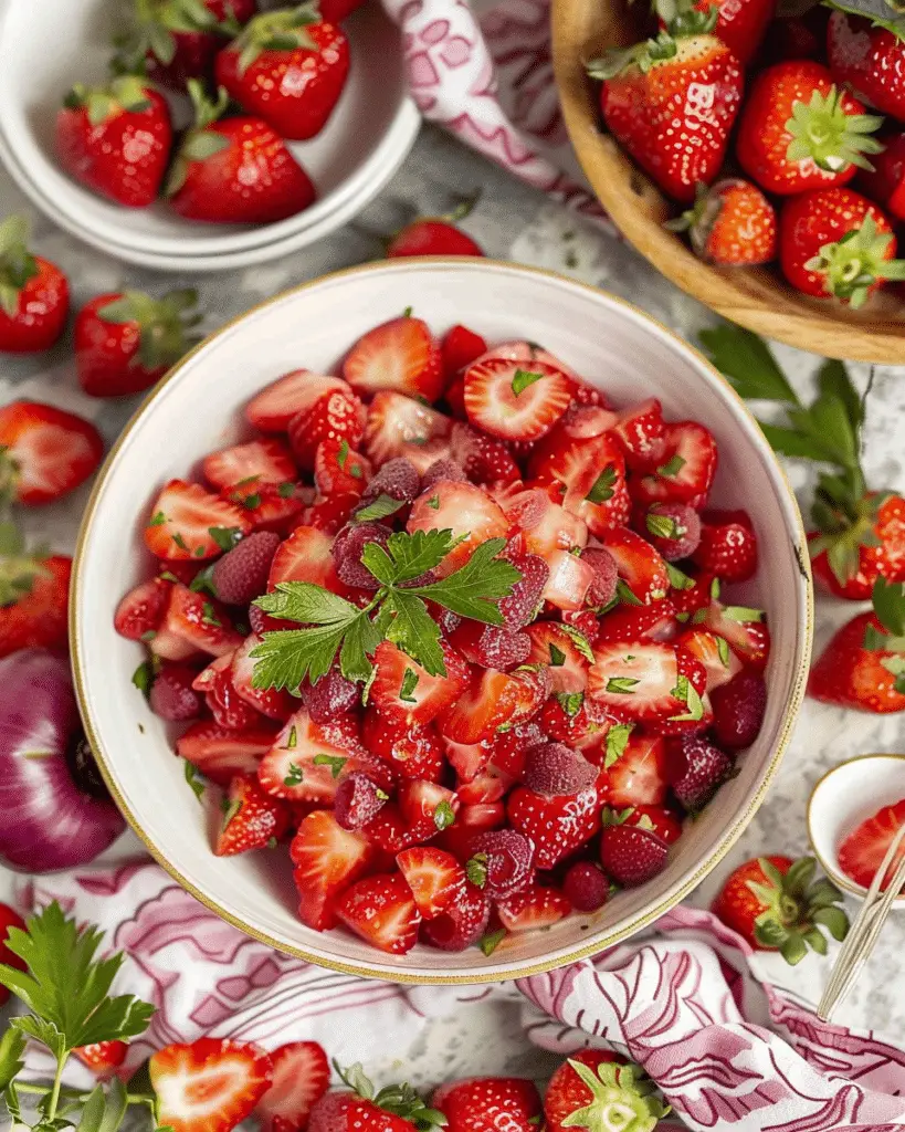 Strawberry Salsa