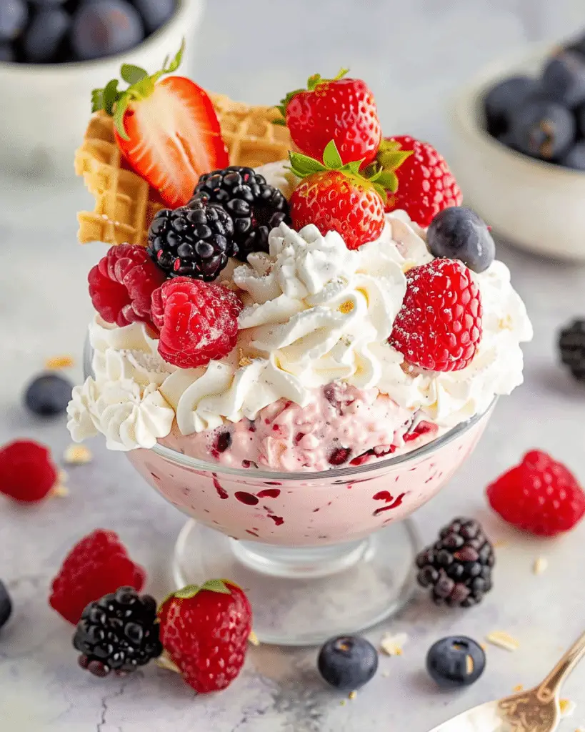 Berry Cheesecake Fluff