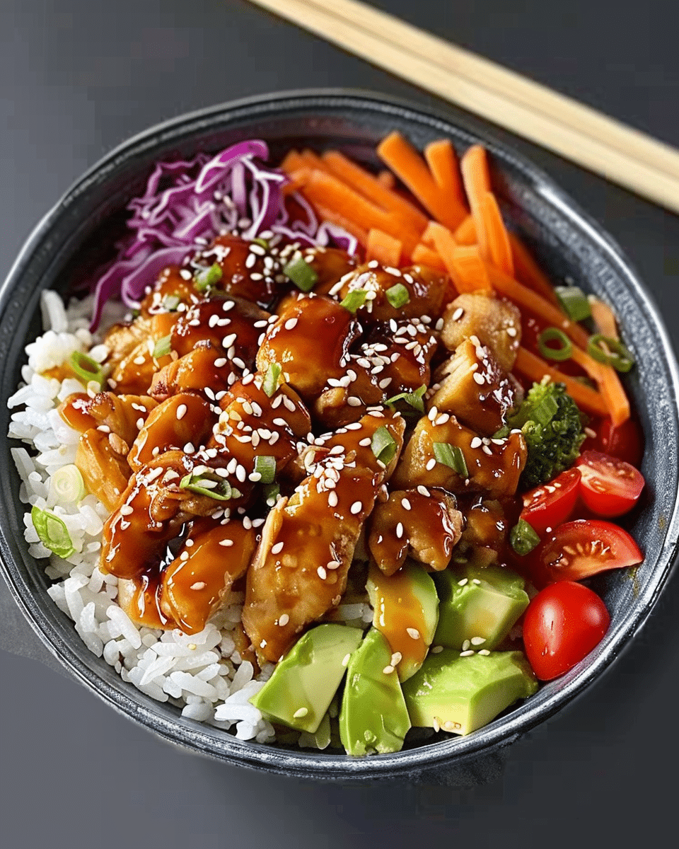Chicken Teriyaki Bowl