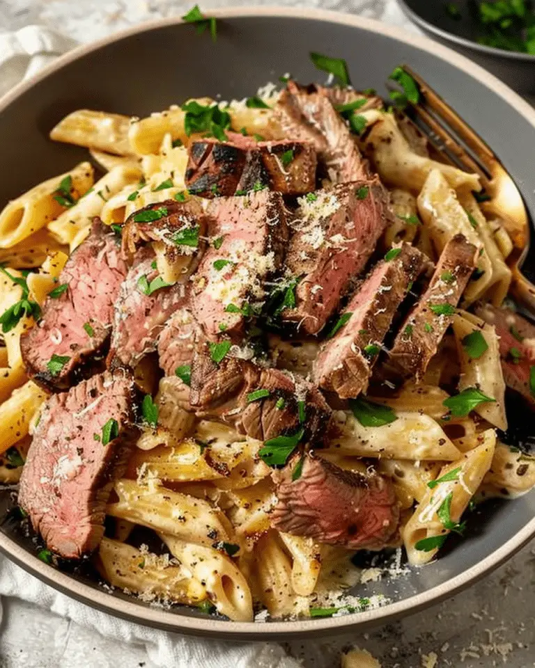 Creamy Steak Pasta