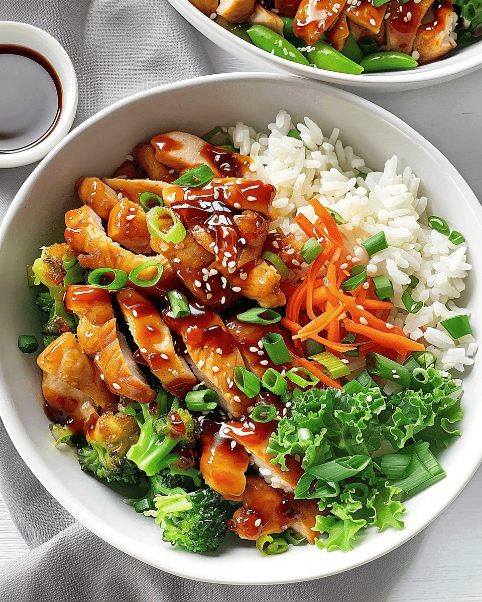 Teriyaki Chicken Rice Bowl