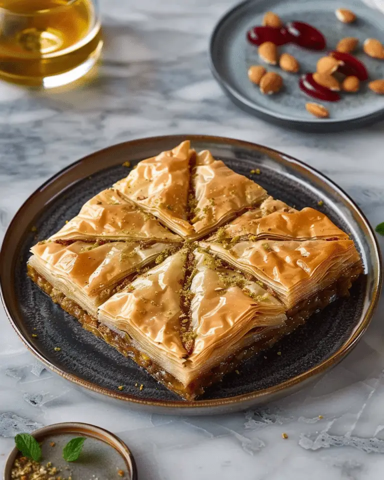 Baklava with Phyllo