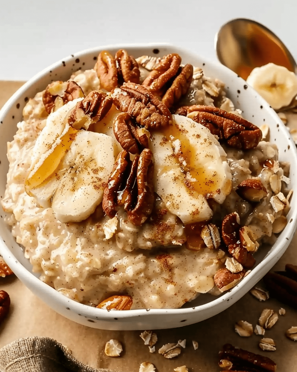 Maple Pecan Oatmeal