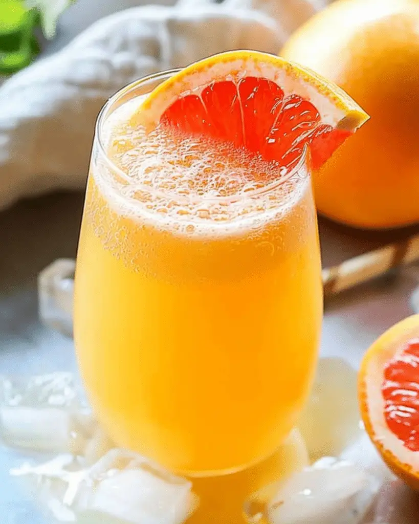 Grapefruit Mimosas