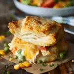 Chicken Pot Pie Made with Biscuits