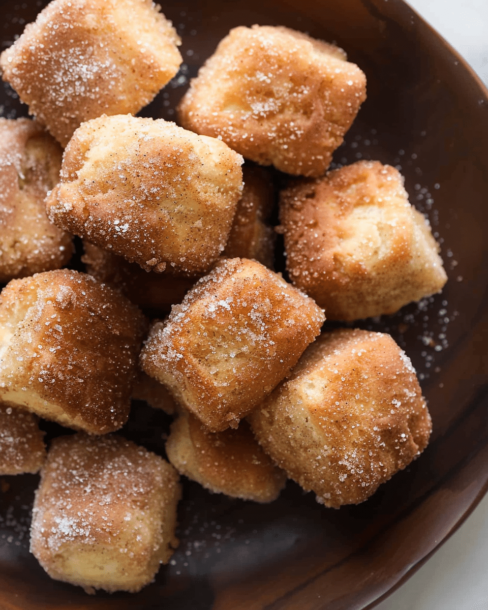 Cinnamon Sugar Biscuit Bites