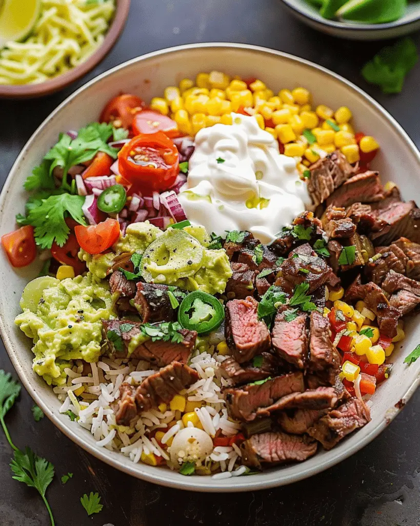 Steak Burrito Bowl 
