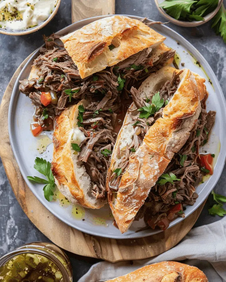 Italian Beef Sandwiches