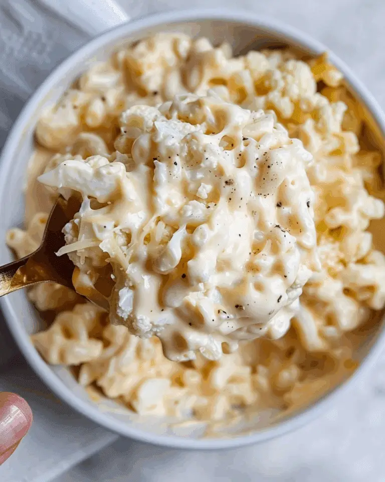 Keto Cauliflower Mac and Cheese