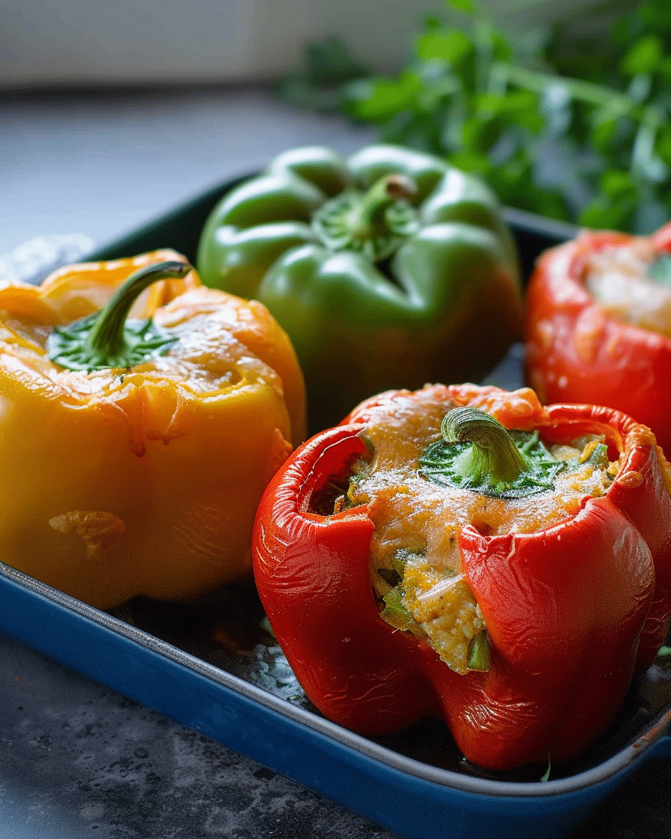 Keto Stuffed Bell Peppers