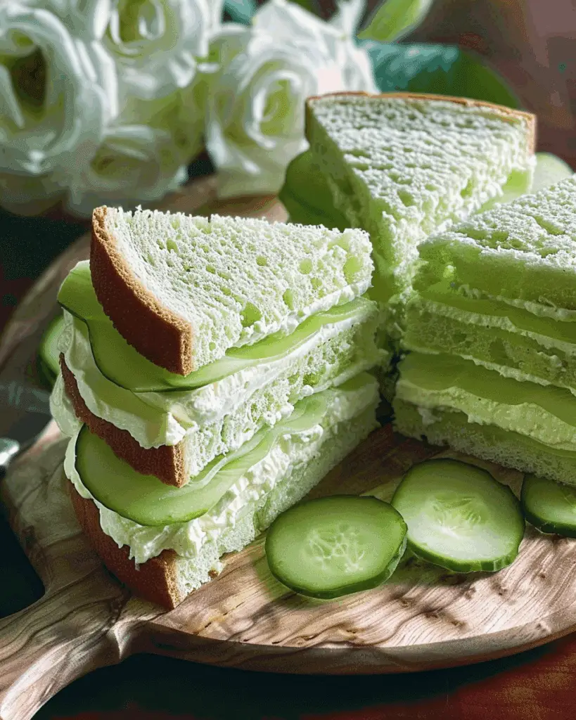 Cucumber with Cream Cheese