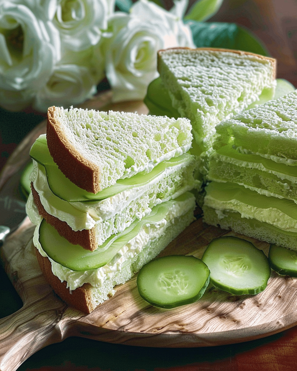 Cucumber with Cream Cheese