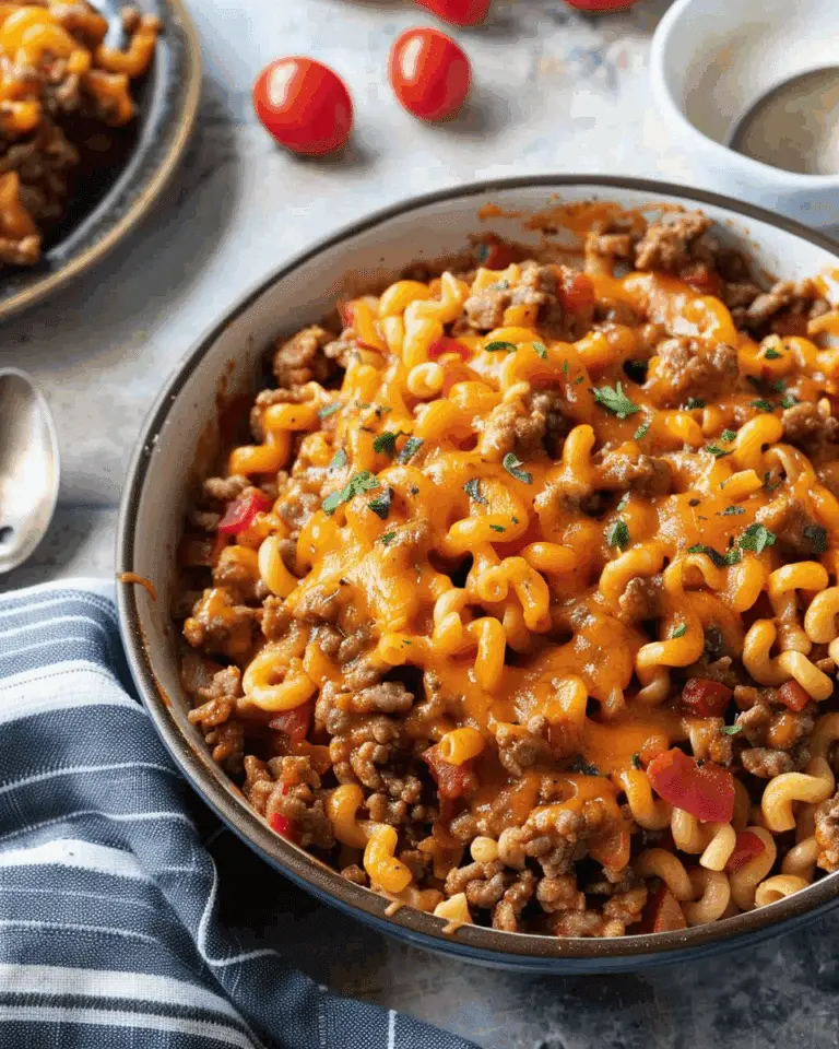 Homemade Hamburger Helper