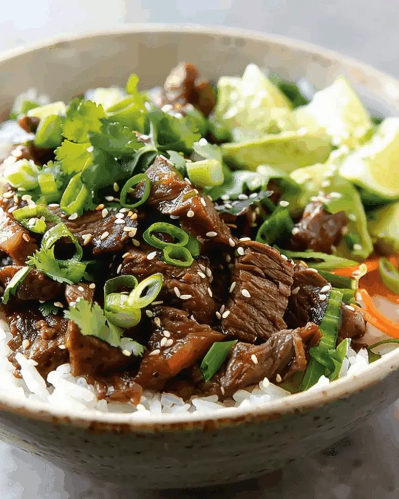 Korean Beef Bowl