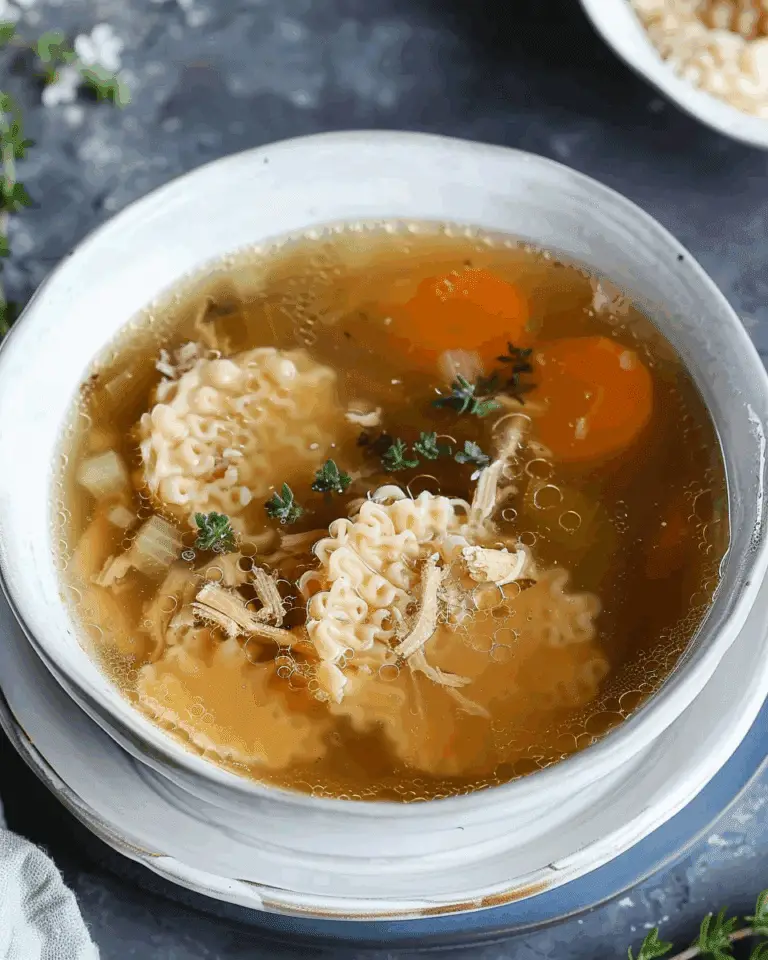 Bone Broth Chicken Soup