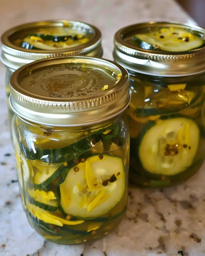 Refrigerator Bread and Butter Pickles
