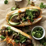 Spicy Meatball Banh Mi