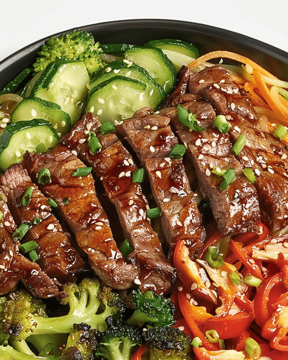 Teriyaki Beef Zoodles