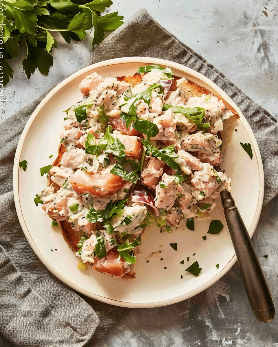 Tuna Salad with Creamy Mayonnaise