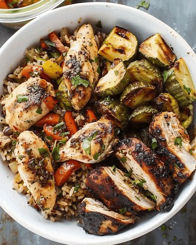 Jerk Chicken Meal Prep Bowls