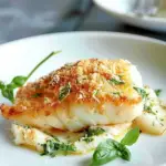 Baked Cod with Parmesan Crust