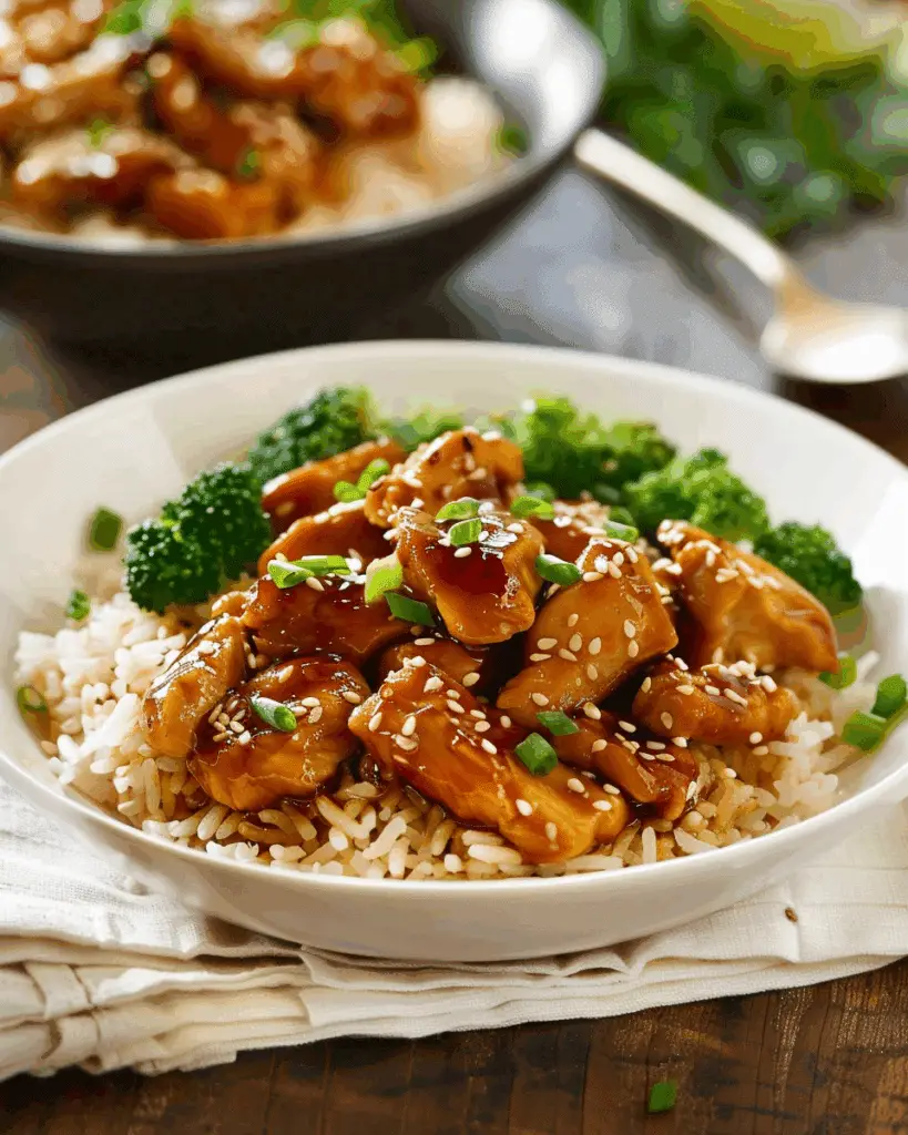 Honey Teriyaki Chicken Rice Bowls