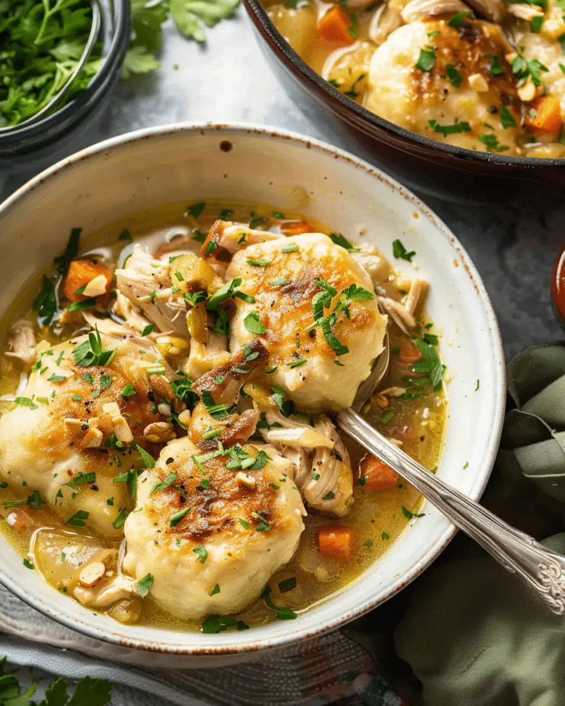 Crockpot Chicken and Dumplings