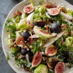 Apple, Fig and Brussels Sprouts Salad