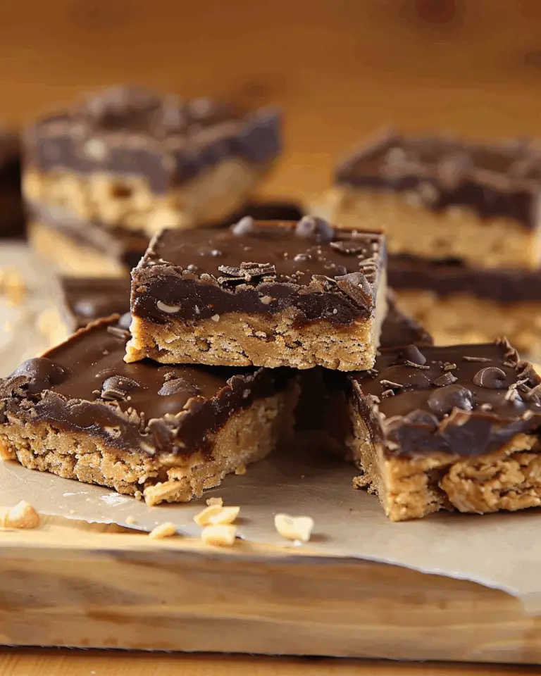 Chocolate Peanut Butter Bars