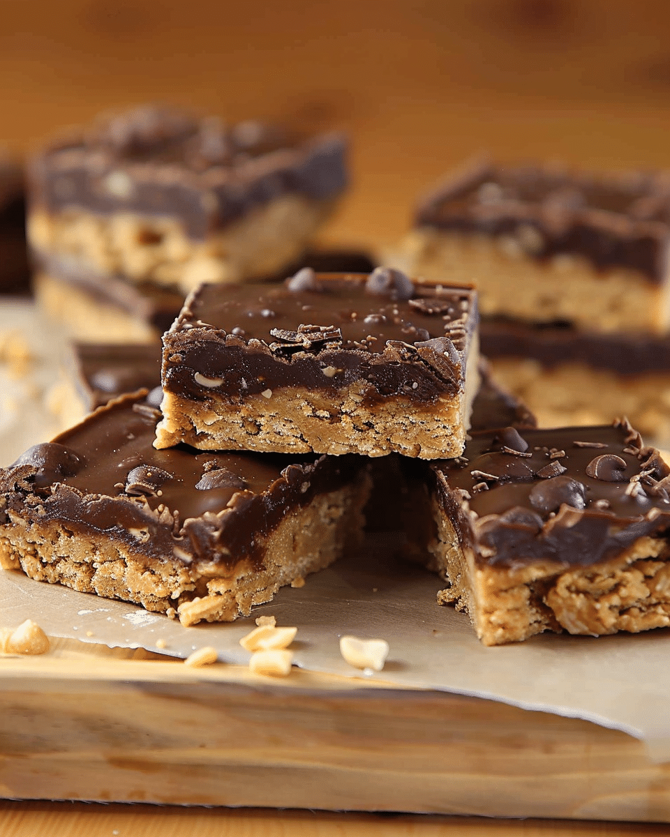 Chocolate Peanut Butter Bars