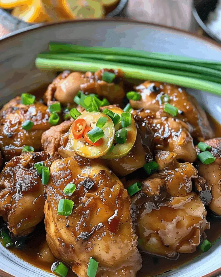 Filipino Adobo Chicken