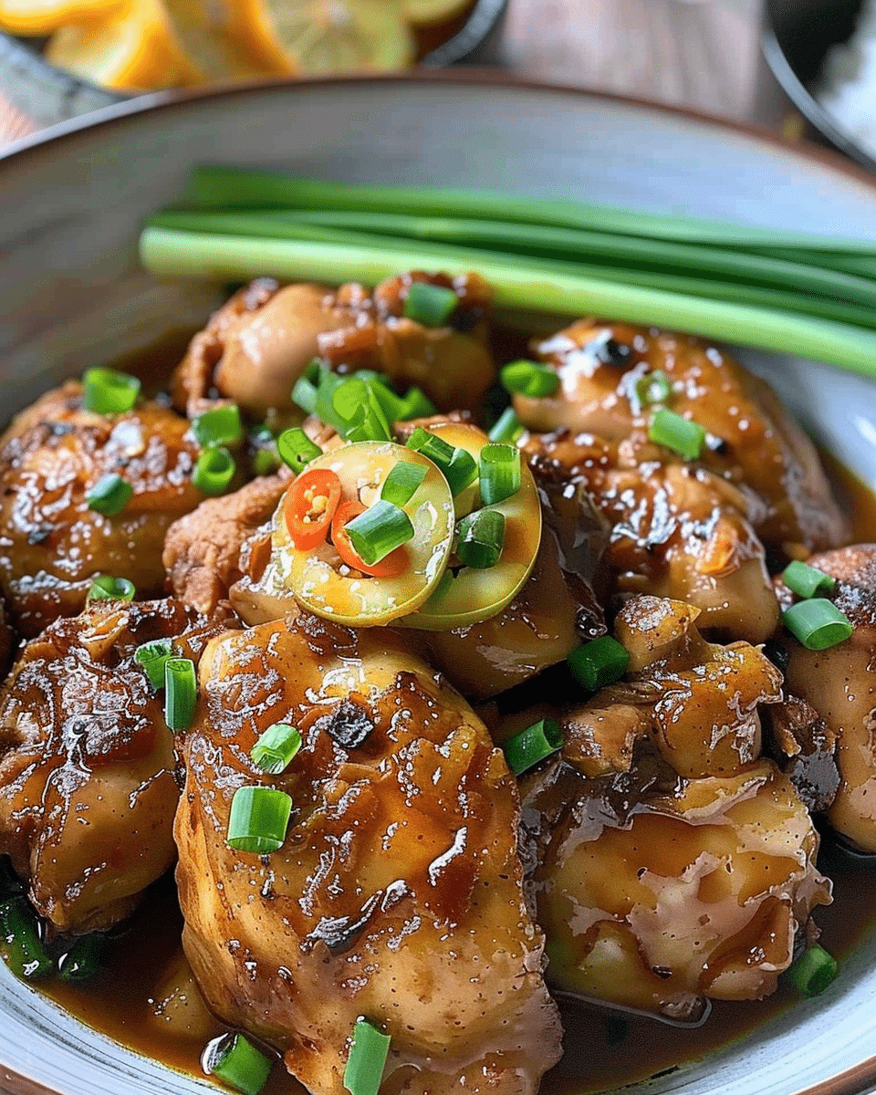 Filipino Adobo Chicken