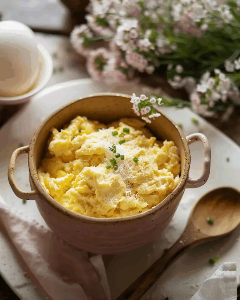 Microwave Scrambled Eggs