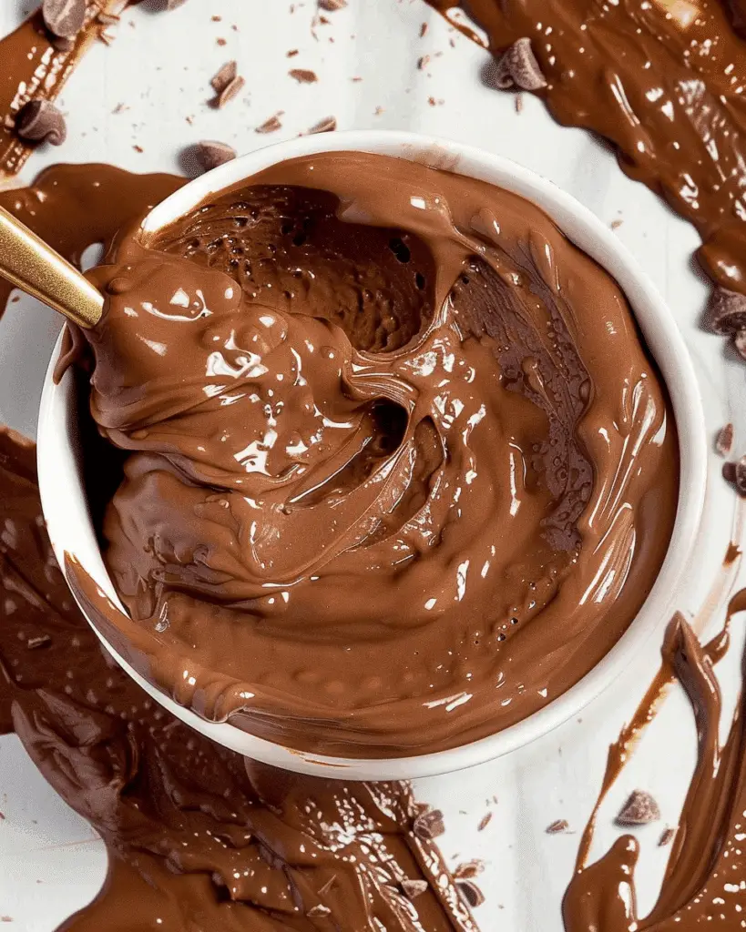 Simple Chocolate Protein Pudding