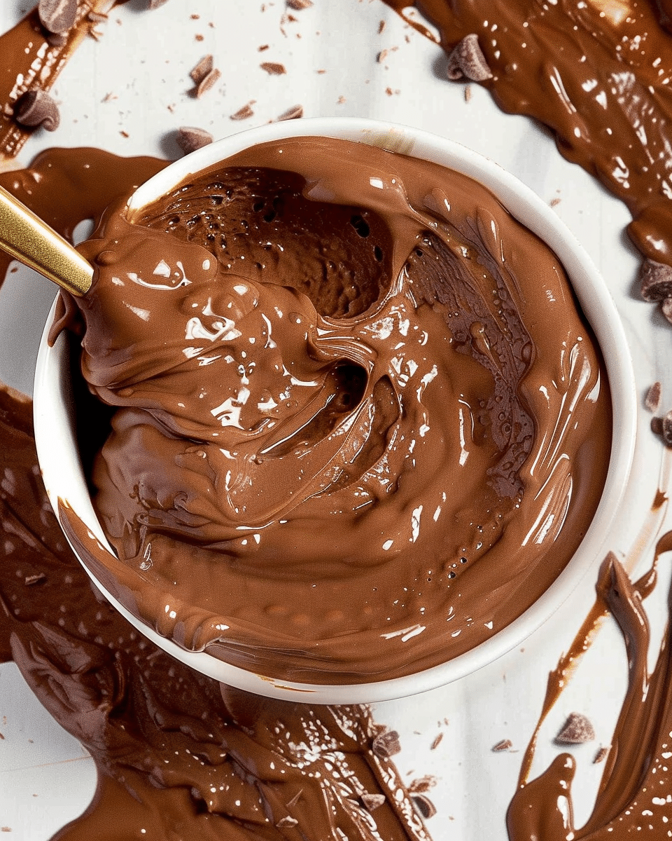Simple Chocolate Protein Pudding