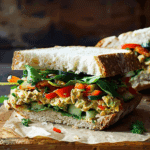 Veggie & Hummus Sandwich