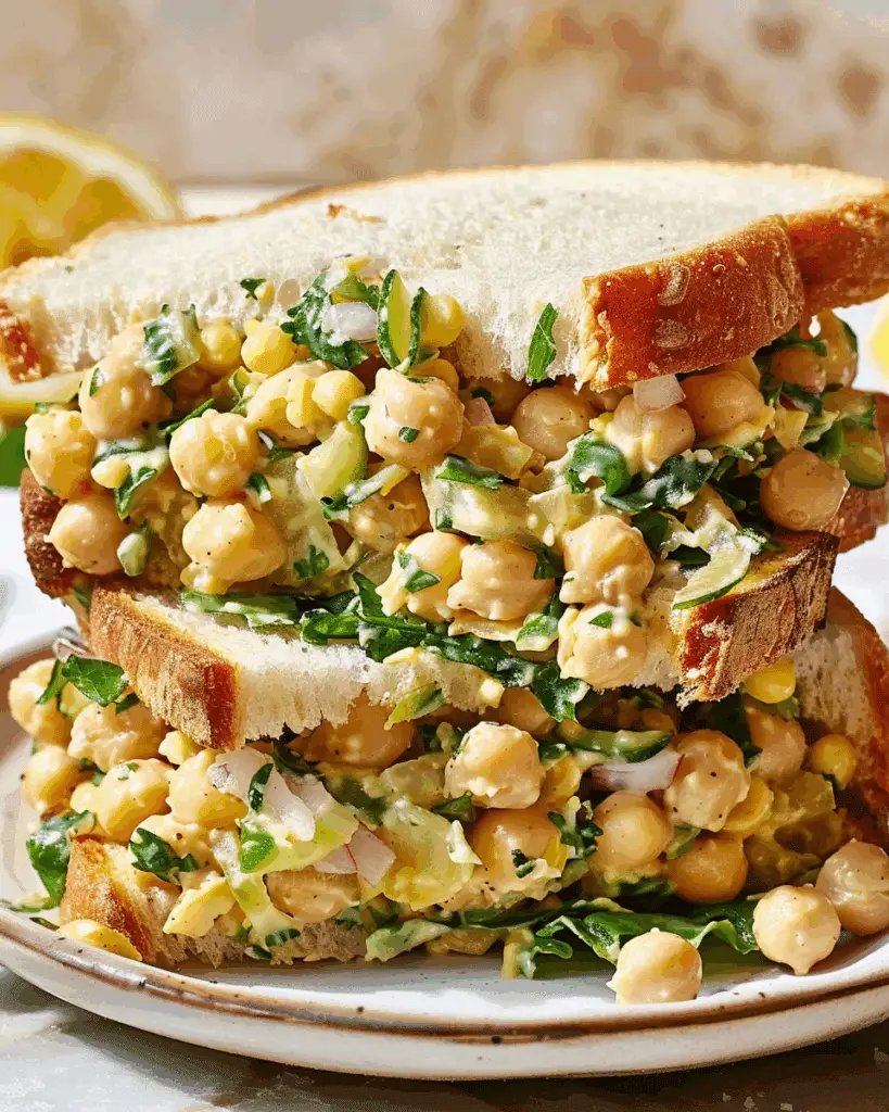 Chickpea Salad Sandwich