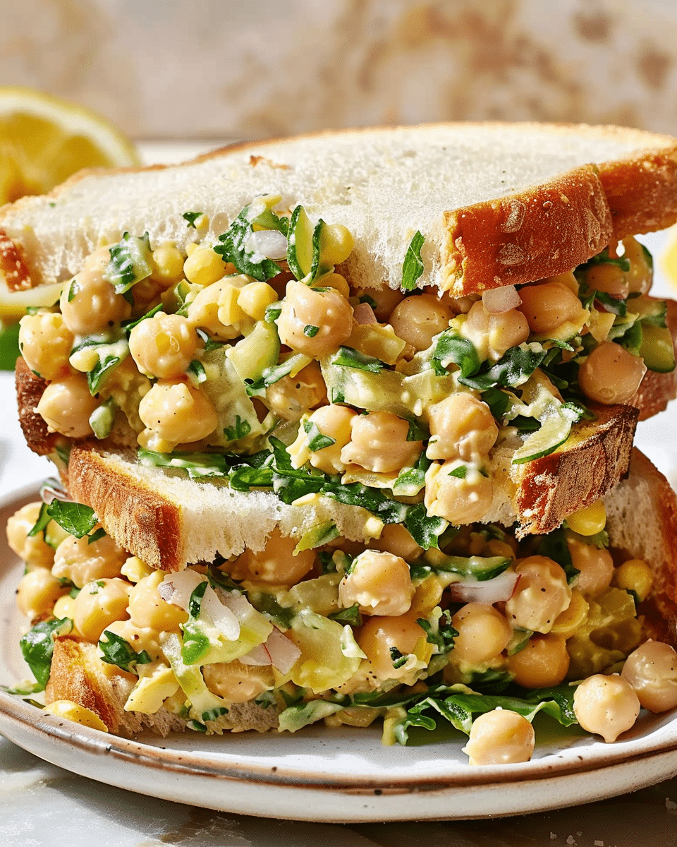 Chickpea Salad Sandwich