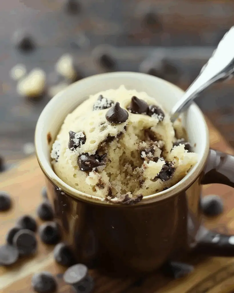 Chocolate Chip Mug Cake
