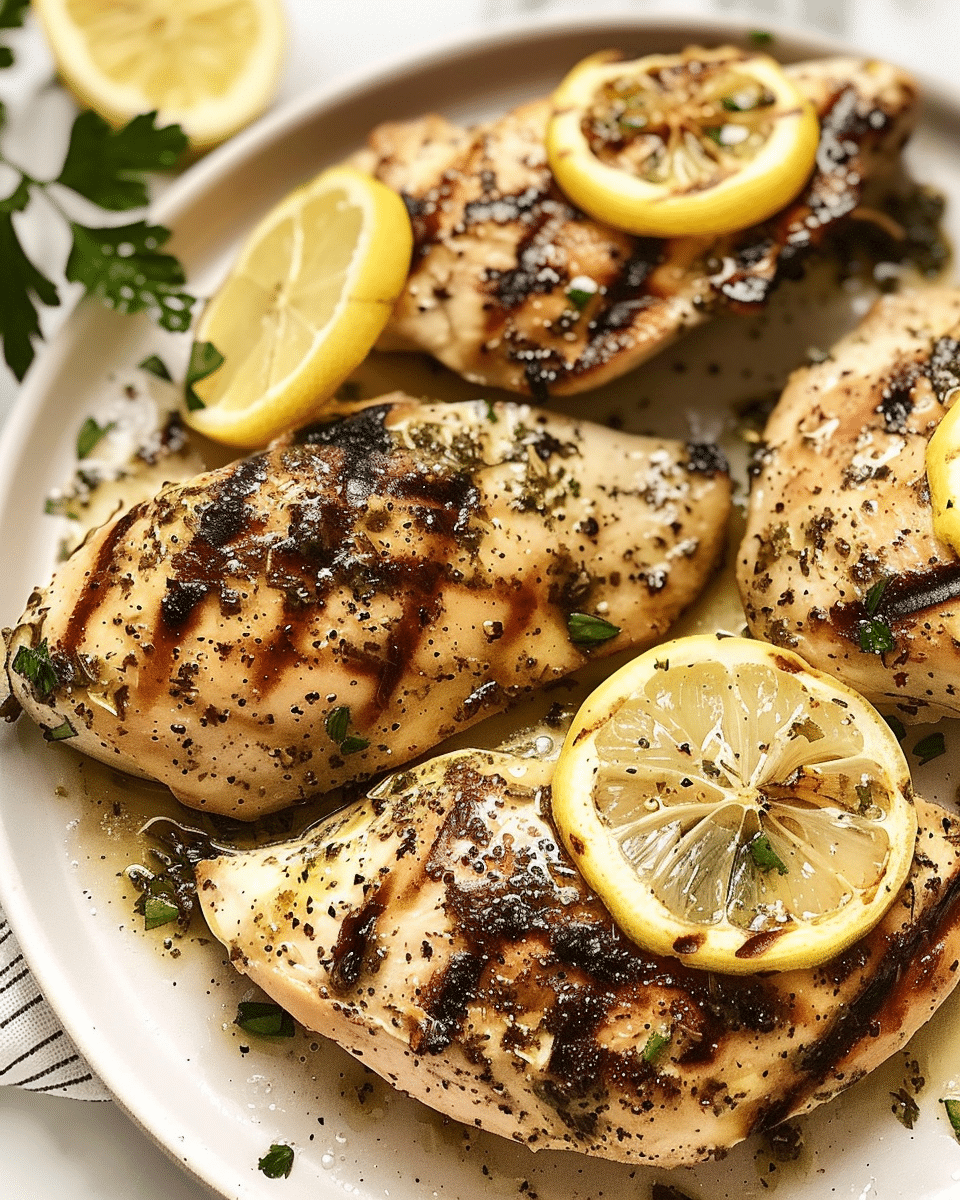 Grilled Lemon Herb Chicken