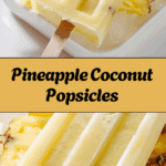 Pineapple Coconut Popsicles
