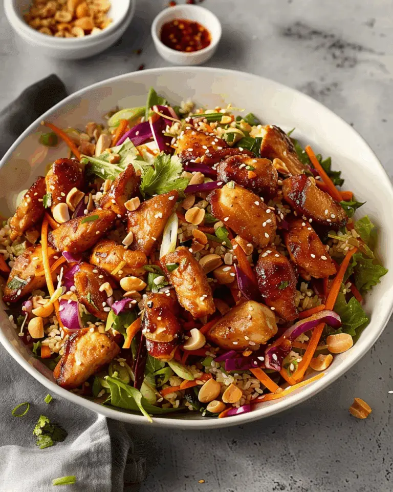 Asian Chicken Crunch Salad