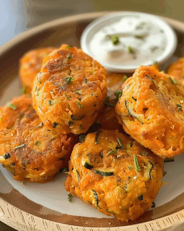 Sweet Potato Zucchini Tots