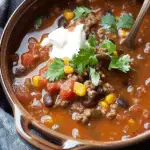 Taco Soup in Slow Cooker